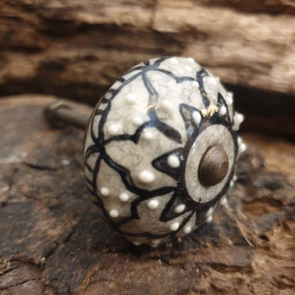 Grey Marble Ceramic Door / Drawer Knob  Hooks Knobs 