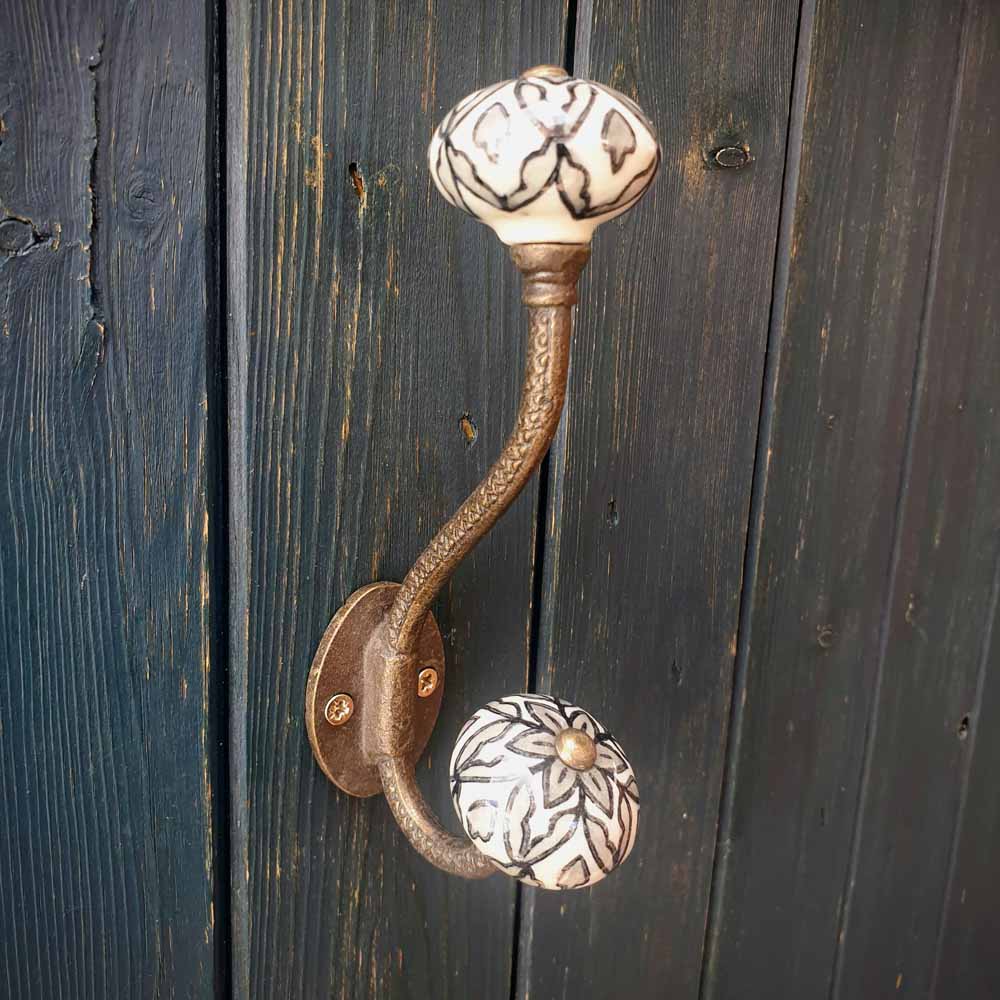 Round Ceramic Knob Hook | Hooks Knobs 