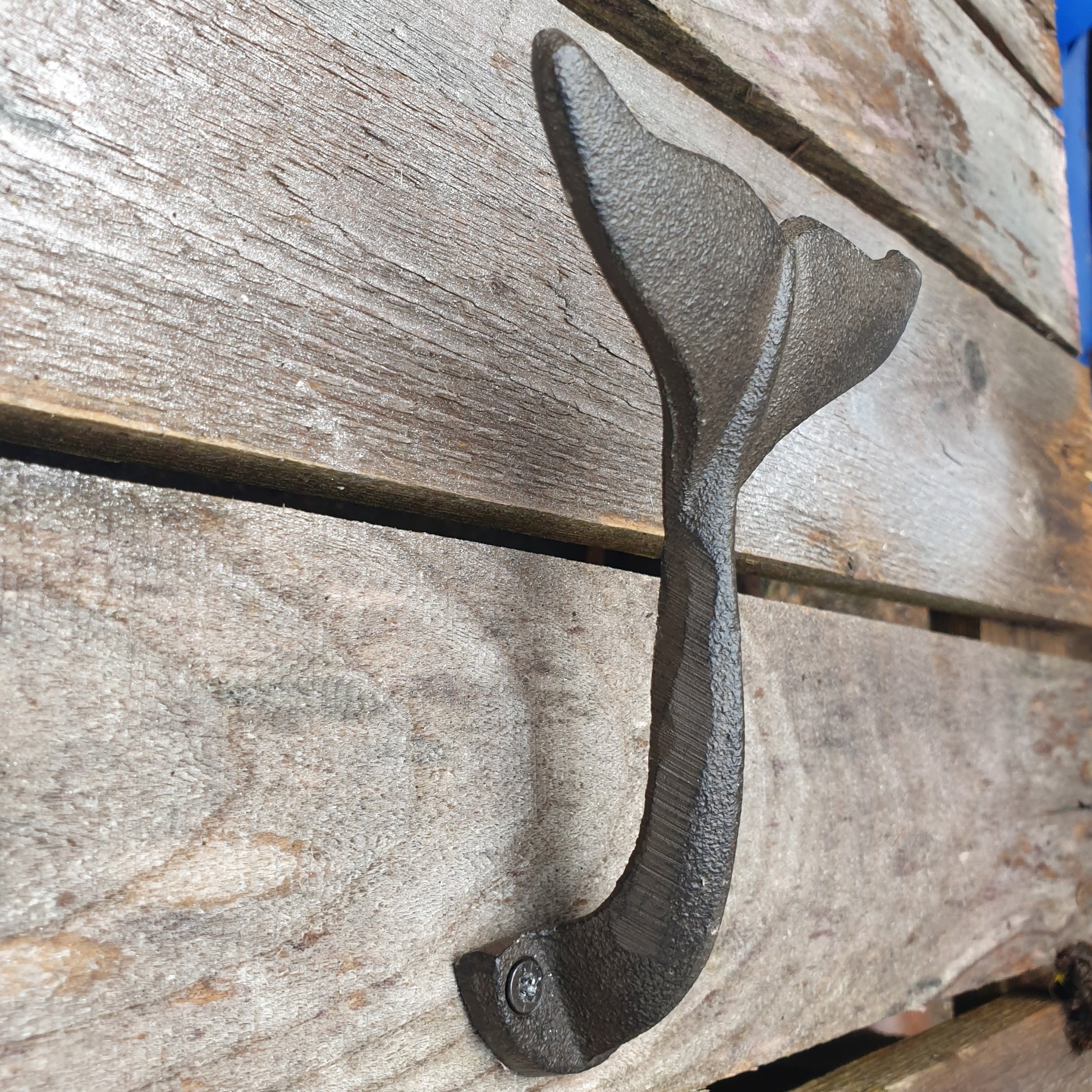 Cast Iron Whale Tail Single Hook  Hooks Knobs 