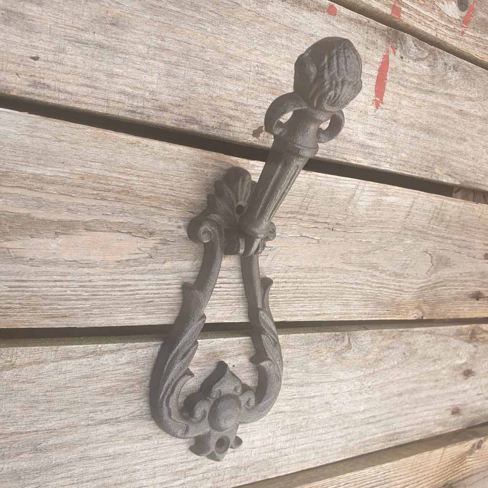 Cast Iron Thistle Door Knocker  Hooks Knobs 