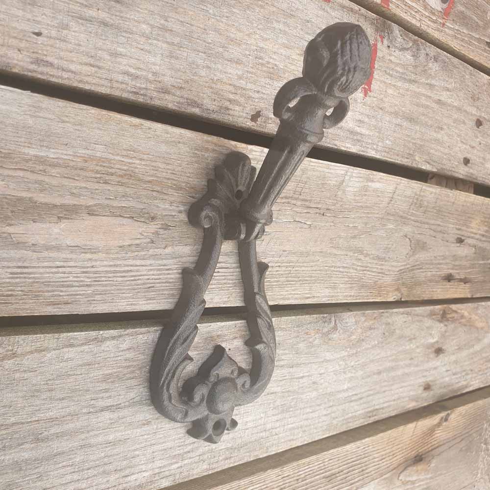 Cast Iron Thistle Door Knocker  Hooks Knobs 