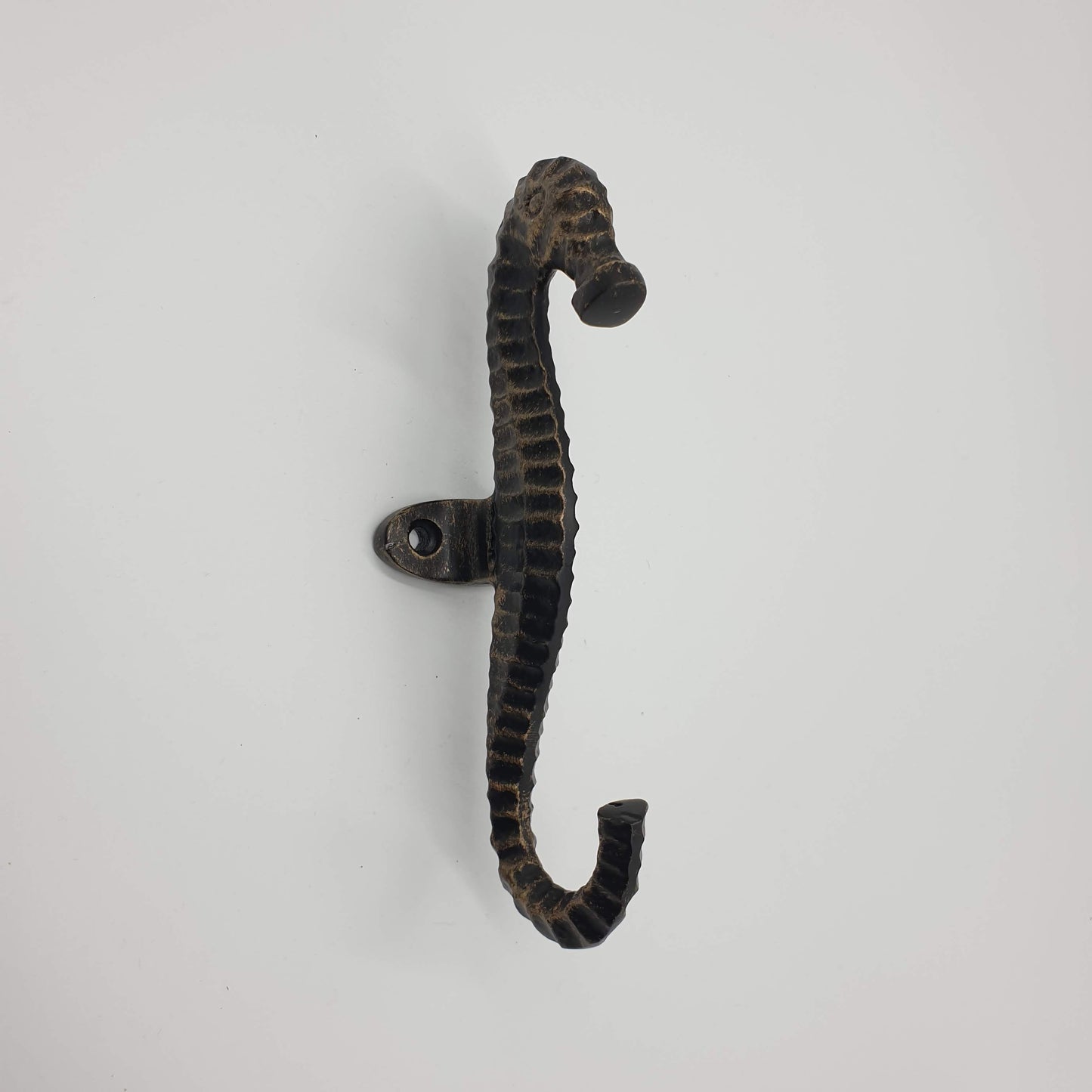 Long Seahorse Single Wall Hook  Hooks Knobs 