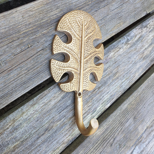 Monstera Leaf Hook  Hooks Knobs 