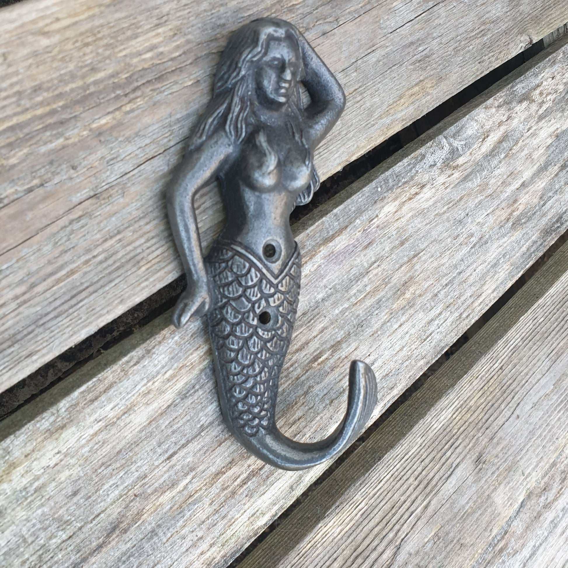 Mermaid Wall Hook  Hooks Knobs 